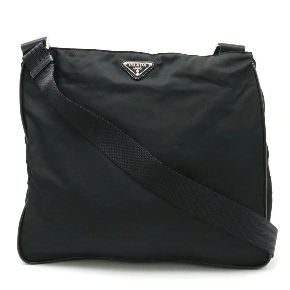 Prada Messenger Crossbody Leather NERO Black